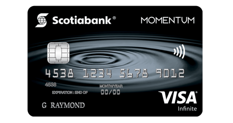 Scotiabank sweetens Momentum Visa Infinite intro offer with 10% cash back